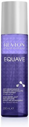 Revlon Professional Equave Anti-brassiness Detangling Conditioner - Dvoufázový kondicionér pro blond vlasy 200 ml