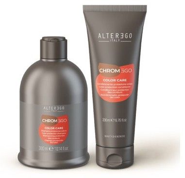 Alter Ego Chrom Ego Color Care Letní Set - Šampon 300 ml + kondicionér 200 ml Dárková sada