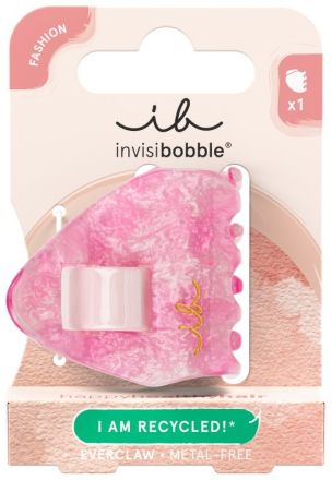Invisibobble EVERCLAW S Pink Crush 1pc - Skřipec do vlasů 1 ks