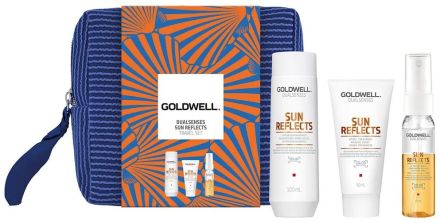 Goldwell Dualsenses Sun Reflects Travel Set 25 - Sluneční šampon 100 ml + maska 50 ml + sluneční sprej 30 ml Dárková sada