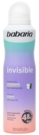 BabariaInvisible Deodorant Spray - Dámský deodorant 200 ml
