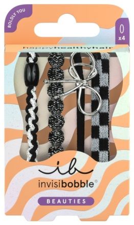 invisibobble BEAUTIES Rodeo Grunge - Gumička do vlasů 4 ks