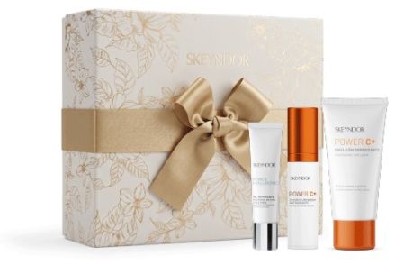 Skeyndor Power C+ Vánoční Set 26 - Emulze 50 ml + sérum 30 ml + chladivý oční krém 15 ml Dárková sada