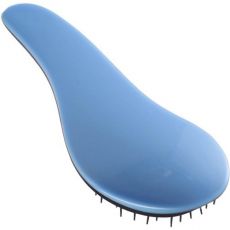 Detangler kartáč na vlasy s rukojetí - modro-černý