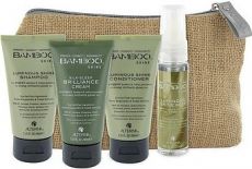 Alterna Bamboo Shine Travel Set - Šampon 40ml + Kondicioner 40ml + Lesk ve spreji 25ml + Stylingový krém 40ml Dárková sada