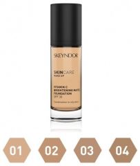 Skeyndor SkinCare Vitamin C Brightening Matte Make-up - Prozařující matující make-up č.3 40ml