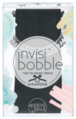 Invisibobble WRAPSTAR Snake It Off - 2 v 1 Gumička do vlasů se stuhou černá 1 ks