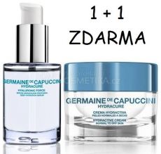 Germaine de Capuccini Hydracure Set 3 - Hydratační krém pro velmi suchou pleť 50ml + Hydratační sérum 30ml Dárková sada
