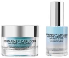 Germaine de Capuccini Timexpert Hydraluronic Supreme Vánoční Set - Krém pro velmi suchou pleť 50 ml + Hydratační sérum 3D Force 30 ml Dárková sada