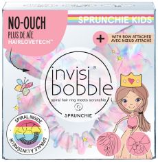 Invisibobble Sprunchie KIDS SLIM SPRUNCHIE w. BOW Sweets for my Sweet - Gumička do vlasů 1 ks