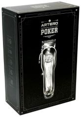 Artero Poker Clipper Silver - Profesionální zastřihovač vlasů Stříbrný