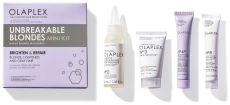 Olaplex Unbreakable Blondes Kit - NO. 0 péče 40 ml + NO. 3 vlasová kůra 30 ml + šampon 20 ml + maska 20 ml Dárková sada