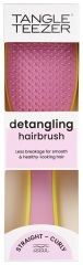 Tangle Teezer Wet Detangling Hyper Yellow Rosebud - Kartáč na vlasy Žluto-fialový