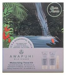 Paul Mitchell Awapuhi Wild Ginger Moisturizing Travel Kit - Šampon 75 ml + kondicionér 75 ml + olej na vlasy 25 ml Dárková sada