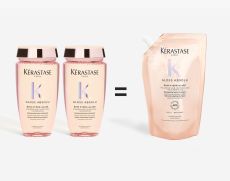 Kérastase Gloss Absolu Bain Hydra-glaze - šampon pro vlasy se sklonem ke krepatění 500 ml Náhradní náplň