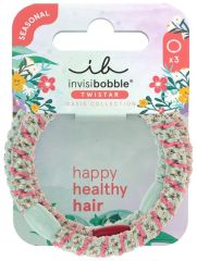 Invisibobble TWISTAR OASIS Mint Braids - Gumička do vlasů 3 ks