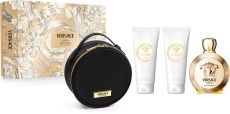 Versace Eros Pour Femme Set - EDP 100 ml + sprchový gel 100 ml + tělové mléko 100 ml + kabelka Dárková sada