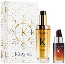 Kérastase Nutritive Duo Holiday Vánoční Set 26 - Výživující noční sérum 30 ml + všestranný vlasový olej 75 ml Dárková sada