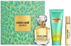 Roberto Cavalli Paradiso Set - EDP 75 ml + tělové mléko 100 ml + EDP 15 ml Dárková sada